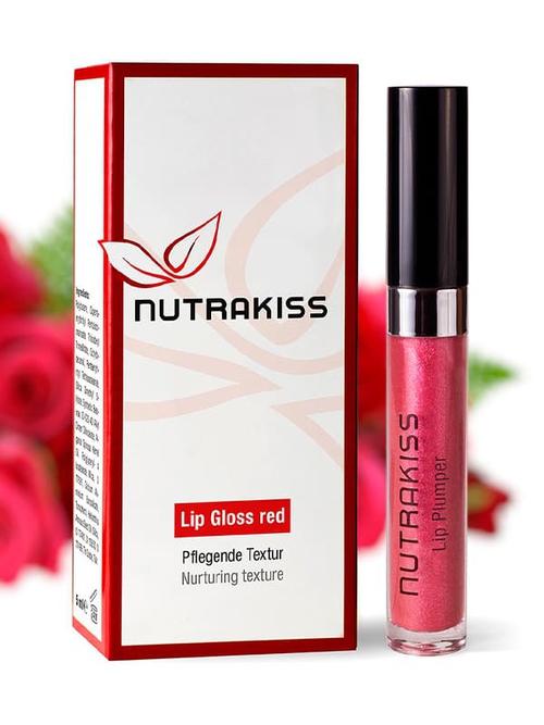 Блеск для губ NUTRAKISS Lip Gloss красного цвета 5мл