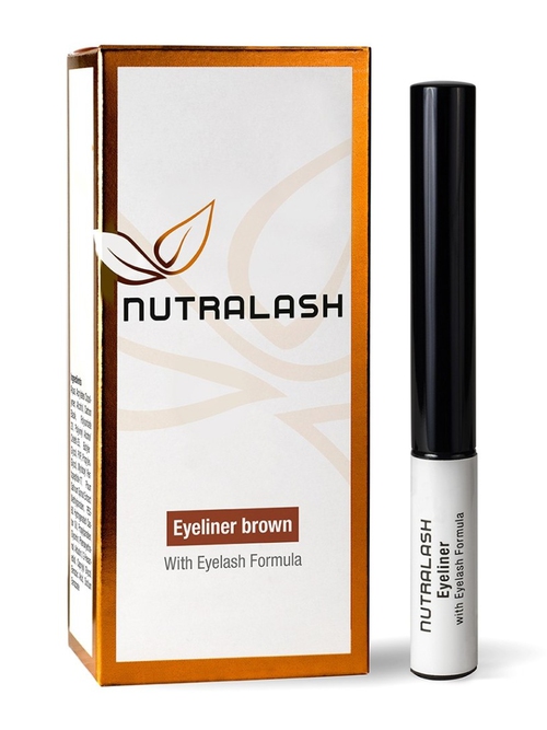 Быстросохнущая подводка для глаз Nutralash Eyelash Formula Eyeliner 1.5мл (brown)